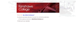 Desktop Screenshot of infotech.fanshawec.on.ca